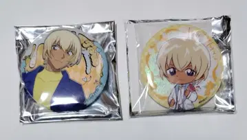 명탐정 코난 중국 Gift 30주년 캔뱃지 아무로/후루야