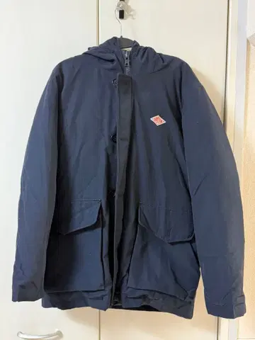 [ 퍼 없는 초특가 판매 ] 단톤 타서 다운 자켓 네이비 42