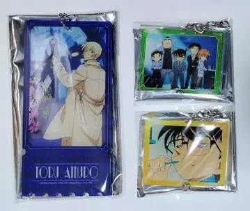 명탐정 코난 중국 영원한 일순 티켓형 아크릴 키링 아무로/후루야