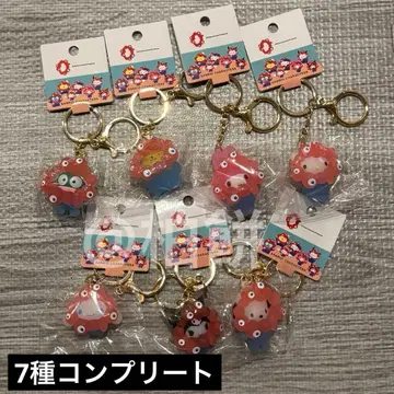 미야쿠미야쿠 산리오 클리어 컬러 키링