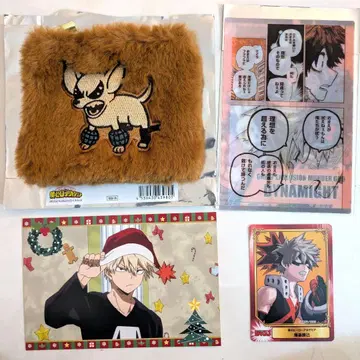 바쿠고 카츠키 굿즈 세트