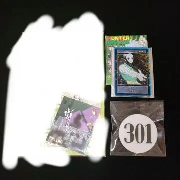 헌터헌터 이르미 토가시전 번호판 스티커 3종