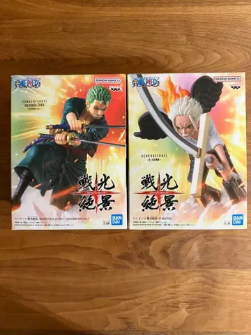 원피스 전광절경 피규어 2체 (조로, 호크) 세트