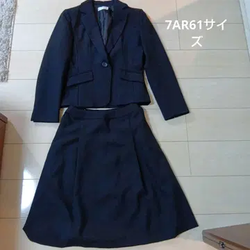 블랙 비즈니스 스커트 수트 상하의