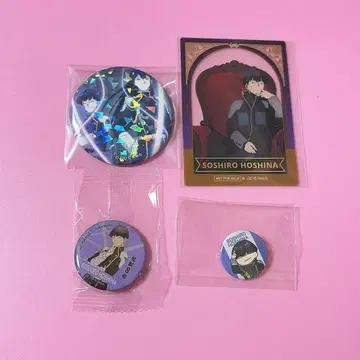 괴수 8호 호시나 PLAZA 캔뱃지 특전 클리카