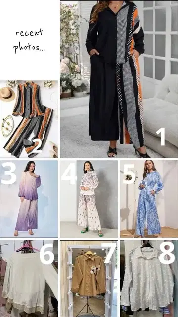 2000엔 이하라면 무엇이든 교환 가능 8점 일괄 팬츠 셋업 M-L