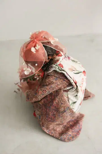 하나무스비 씨 빅 튤 리본