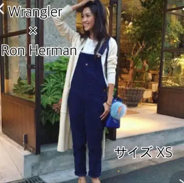 [ Wrangler Ron Herman ] 코듀로이 살로펫 네이비