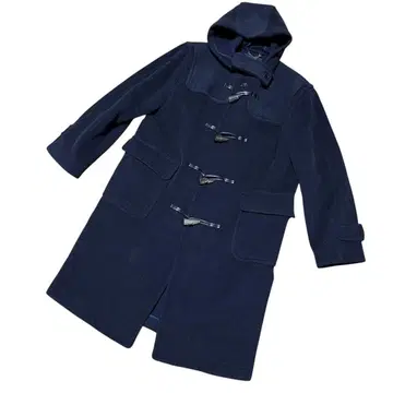 일본제 뉴요커 무어 브룩 더플 코트 헤링본 M 네이비