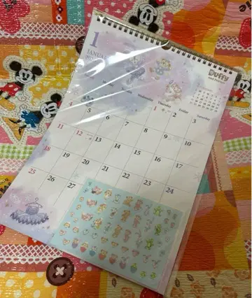 [ 새상품 ] 더피 벽걸이 달력 2026년 더피 & 프렌즈