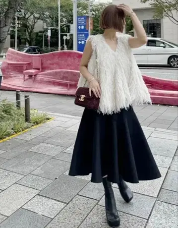 cygne 미사용 새상품 A라인 플레어 상의 ginie