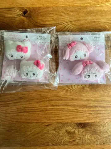 키티 마이멜로디 mikko illustrations 헤어 클립 2개