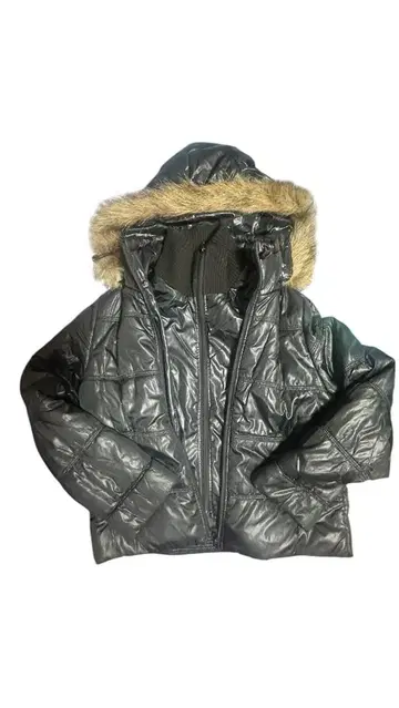 퍼 다운 이중 지퍼 헤이세이 착용컷 o k