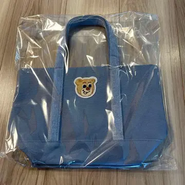 러브러리 바이 페이러 올드 테디 와펜 토트백 (소) 라이트 블루