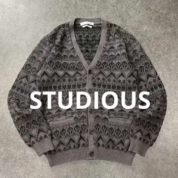 [ 새상품급 ] STUDIOUS 스튜디어스 니트 가디건 스웨터 남성용