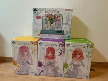 제일복권 5등분의 신부 Gracemaster 피규어 3개 & 라스트 원상