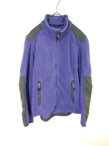 엘엘빈 보아 자켓 남성용 S 보라색 보아 소재 나일론 소재 절개