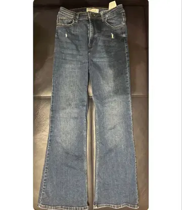 Bershka 플레어 팬츠 데님 사이즈 40