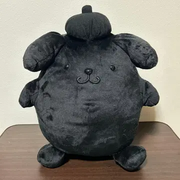남코 한정판 폼폼푸딩 두근두근 블랙 프라이데이 BIG 봉제 인형 블랙
