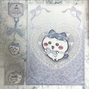 치이카와 랜드 하라주쿠점 리뉴얼 기념 상품 리본 하치와레 3종 세트 2