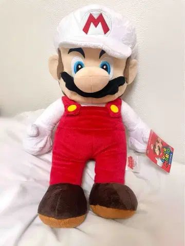 슈퍼 마리오 빅 사이즈 봉제 인형 파이어 마리오
