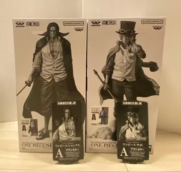 반권 포함 반프레스토 복권 샹크스 사보 A상 피규어 원피스