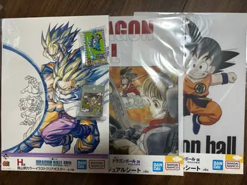 드래곤볼 제일복권 40th H상 클리어 포스터 기타