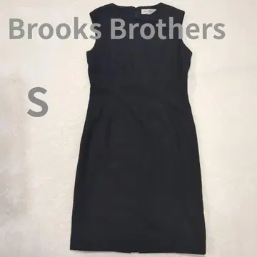 Brooks Brothers 블랙 슬리브리스 원피스 9AR S