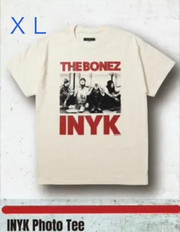 THE BONEZ INYK 티셔츠 XL 미개봉 새상품