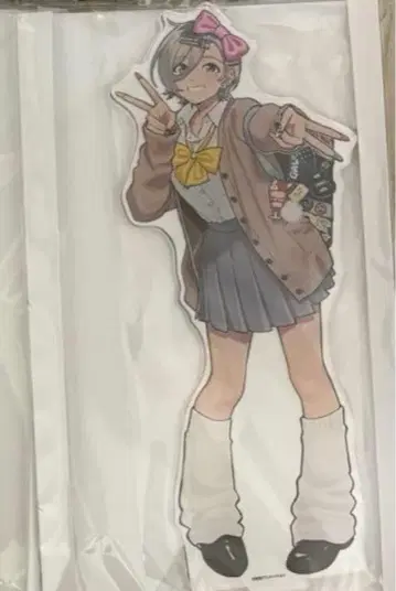 걸즈 밴드 클라이 헤이세이 갸루 스타일 특대형 아크릴 스탠드 루파