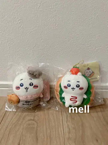 치이카와 치이카와 베이커리 마스코트 2점
