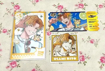 [ 삼위일체!!!!!! ] 우사미 리토 폴라로이드 카드 스티커