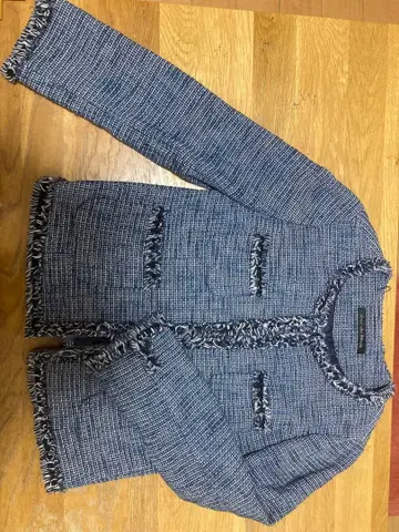 Green Label Relaxing 트위드 자켓 네이비 계열