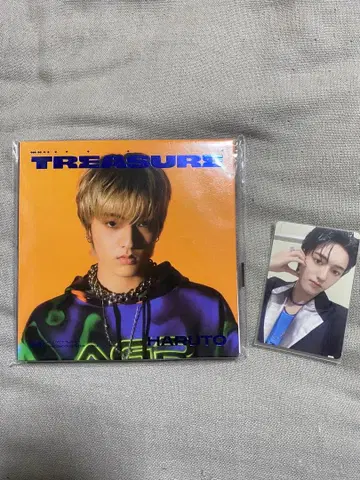 TREASURE 앨범 하루토 포스터 트레이딩 카드 포함