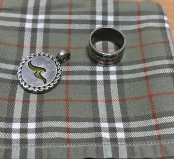 펜던트 탑과 반지 세트