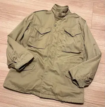 미국제 90s ALPHA 알파 N-65 자켓 카키 S 구제 의류