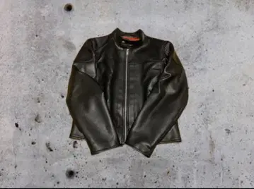 GU and beautiful people 블랙 가죽 자켓