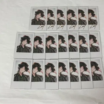 NIJISANJI EN 지일긴죠카 폴라로이드풍 카드 세트