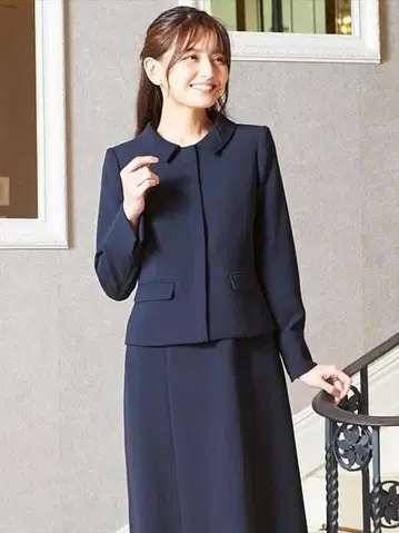 새상품 수험용 수트 앙상블 다크 네이비 BLACK GALLERY 7호