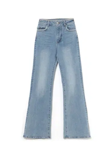 andmary Heart stitch denim light blue S