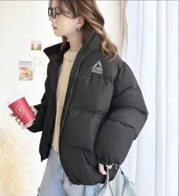 새상품 클래식 엘프 블랙 다운 자켓