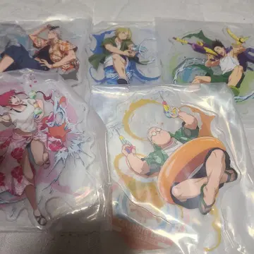 세가 럭키 쿠지 사카모토 데이즈 D상 아크릴 스탠드 5종 세트