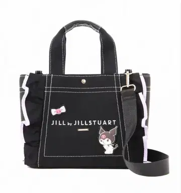 새상품 질 바이 질 스튜어트 쿠로미 x 프릴 토트백 블랙