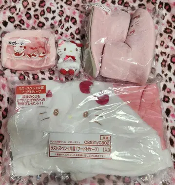 산리오 당첨 복권 헬로키티 4개 세트