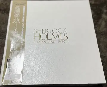 레이저디스크 명탐정 홈즈 대전집 오비 포함 미사용 전화카드 메모리얼 북