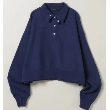 JEANASIS 헤비 웨이트 폴로 맨투맨/319864 네이비 새상품