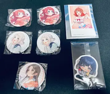 학마스 캔뱃지 폴라로이드 스티커 묶음 판매