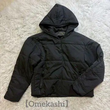 [ 오메카시 ] 패딩 자켓 점퍼 아우터 겨울 블랙
