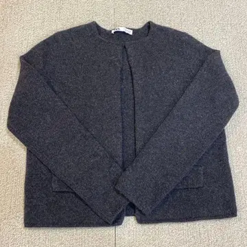 ZARA 가디건 스웨터 울