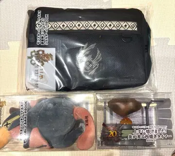 몬헌 와일즈 20주년 숄더백 게료스 파우치 육즙 타이머